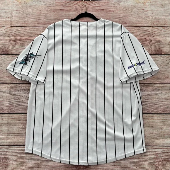 MLB • Los Marlins Classic Baseball Jersey - Adult Size XL - Collector’s Item - Picture 10 of 11